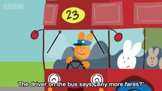 The Wheels on the Bus  Nursery Rhymes and Songs  School Radio  BBC Learning [upl. by Tillion]