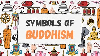 WHAT ARE THE SYMBOLS OF BUDDHISM   BUDDHISM [upl. by Keir]