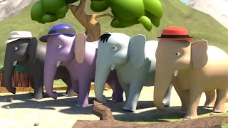 🐘 Ek Mota Hathi 🐘  Hindi Rhymes Nursery  एक मोटा हाथी  Bachon Ke Geet  Hindi Bal Kavita [upl. by Renard]