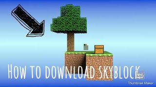 How to Download SkyBLock Minecraft PC [upl. by Madelaine979]