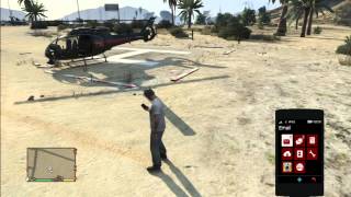 GTA V how to buy Cargobob and Buzzard Helicopter [upl. by Gnov]