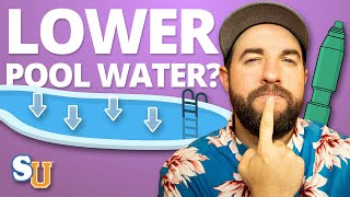 Do You Need to Lower the POOL WATER When You Close [upl. by Oiludbo]