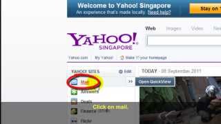 How to Check emails in yahoo account [upl. by Einnim]