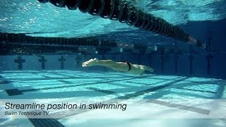 Streamline position in swimming [upl. by Karleen429]