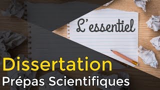 Réussir sa DISSERTATION  Prépa Scientifique [upl. by Adnanref]