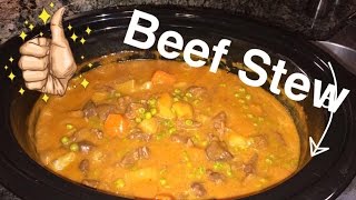 How to Make CrockPot Beef Stew [upl. by Noslen588]