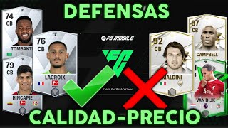 Los MEJORES DEFENSAS BARATOS de FC MOBILE 24 [upl. by Dasi]