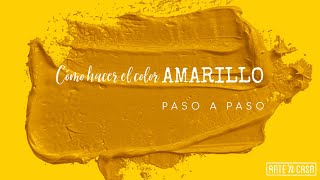 Cómo hacer el color amarillo [upl. by Hersh]