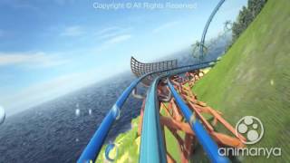 ISLAND COASTER 3D 7d cinema [upl. by Cline552]