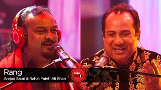 Coke Studio Season 9 Rang  Rahat Fateh Ali Khan amp Amjad Sabri [upl. by Ahsirkal]