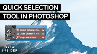 How To Use The Quick Selection Tool In Photoshop [upl. by Mit]