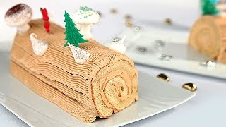 Recette de la Buche de Noël traditionnelle [upl. by Angelo]