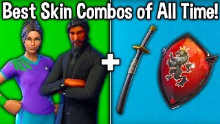 10 BEST SKIN COMBOS OF ALL TIME Fortnite Best Skin Combinations [upl. by Aivatal582]