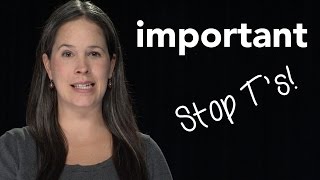 How to Pronounce IMPORTANT  American English [upl. by Kos]