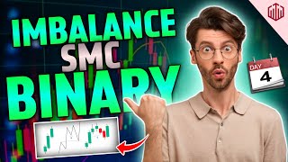 IMBALANCE  Smart Money Concept  SMC Binary Options Trading  Day4 [upl. by Nnylak]