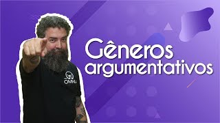 Gêneros argumentativos  Brasil Escola [upl. by Tommy]