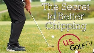 The Secret Move That Quickly Improves Chipping GOLF CHIPPING DRILLS [upl. by Etta]