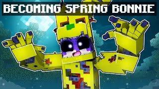 Becoming SPRING BONNIE in Minecraft [upl. by Yrbua]