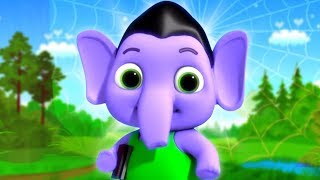 Ek Mota Hathi Jhum Ke Chala  Rhyems And Kids Songs  Hindi Balgeet amp Kavita  Hindi Kids Songs [upl. by Gilder]