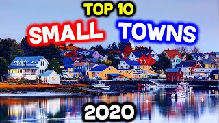 Top 10 BEST Small Towns to Live in America for 2020 [upl. by Avivah]