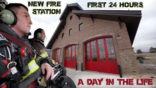 First 24 Hours in a New Fire Station  A Day in the Life [upl. by Dnalloh422]