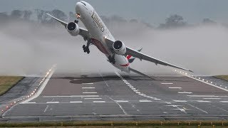 Scary Plane Crosswind Landings Compilation [upl. by Munro]