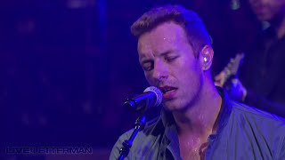 Coldplay  The Scientist Live on Letterman [upl. by Yorgerg102]