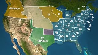 How The US Map Has Changed In 200 Years [upl. by Gobert]