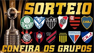 LIBERTADORES 2022  SORTEIO FASE DE GRUPOS [upl. by Azerila194]