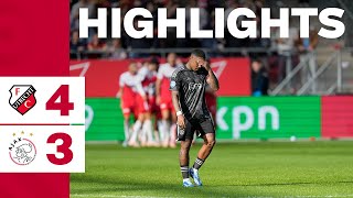 Highlights FC Utrecht  Ajax  Eredivisie [upl. by Ennayhs]