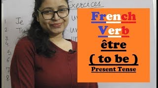 French Verb être [upl. by Adrahc551]