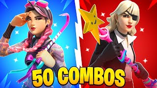 50 BEST TRYHARD Fortnite Skin Combos [upl. by Muna544]