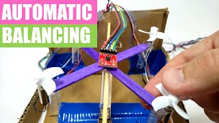 DIY Mini Drone Part 7 Automatic Balancing  Drone Science Project [upl. by Uliram166]