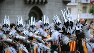 Moros y Cristianos Moros i Cristians 2016 Alcoi Alcoy  Moors and Christians festival in Spain [upl. by Moth]