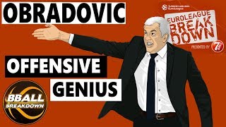 Secrets to the Obradovic Offense I EuroLeague Breakdown E3 [upl. by Atews356]