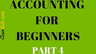 Accounting for Beginners  Part 4  Accruals amp Prepayments [upl. by Handel]