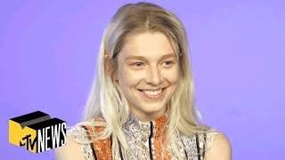 Hunter Schafer Talks Euphoria amp Friendship w Zendaya  MTV News [upl. by Eelydnarb190]