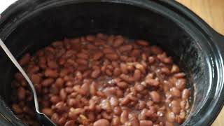 Slow cooker pinto beans [upl. by Scrope]