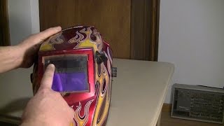 AutoDarkening Welding Helmet Repair [upl. by Roselyn]