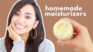 DIY Moisturizer for Face Recipes  Homemade Face Moisturizers [upl. by Nanreik]