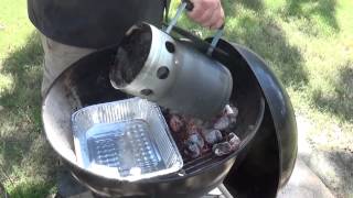 How To Set Up A Charcoal Grill For Smoking [upl. by Cristine]