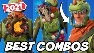 THE BEST COMBOS FOR REX SKIN 2021 UPDATED  Fortnite [upl. by Ver744]