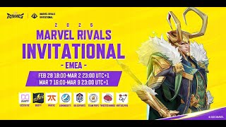 Marvel Rivals Invitational 2025 EMEA Day 4 UTC1） [upl. by Charlotte]