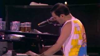 Bohemian Rhapsody Live at Wembley 11071986 [upl. by Aeet903]