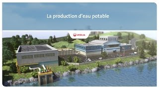 La production deau potable  Veolia [upl. by Tessi]