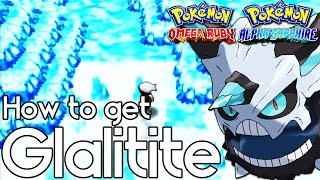 How to Get Glalitite – Pokemon Omega Ruby and Alpha Sapphire – Pokemon ORAS How To [upl. by Ettezel]