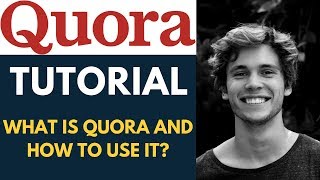 Quora Tutorial  What is Quora  Quora For Beginners  Learn Quora For Marketing [upl. by Anirehs803]