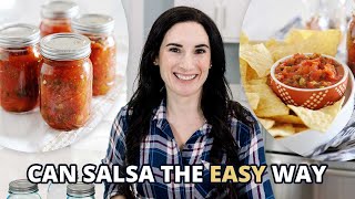 Learn How to Can Salsa the Easy Way [upl. by Aleekat]