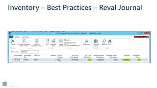 How to Use Revaluation Journal in Dynamics NAV [upl. by Buchanan]