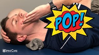 The BEST Neck Self Mobilization Stretch [upl. by Harol]